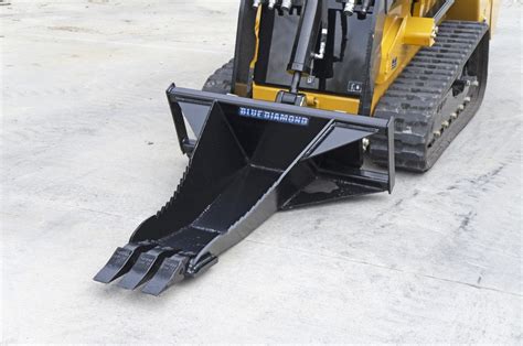 Mini Skid Steer Stump Bucket 